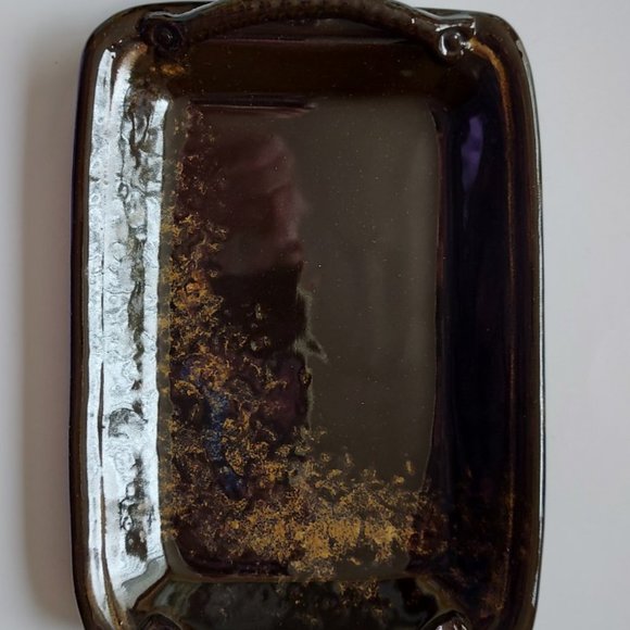 Beautiful Rectangular Pottery Tray - Picture 3 of 12